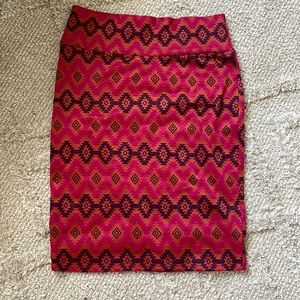LulaRoe Pencil Skirt Size L